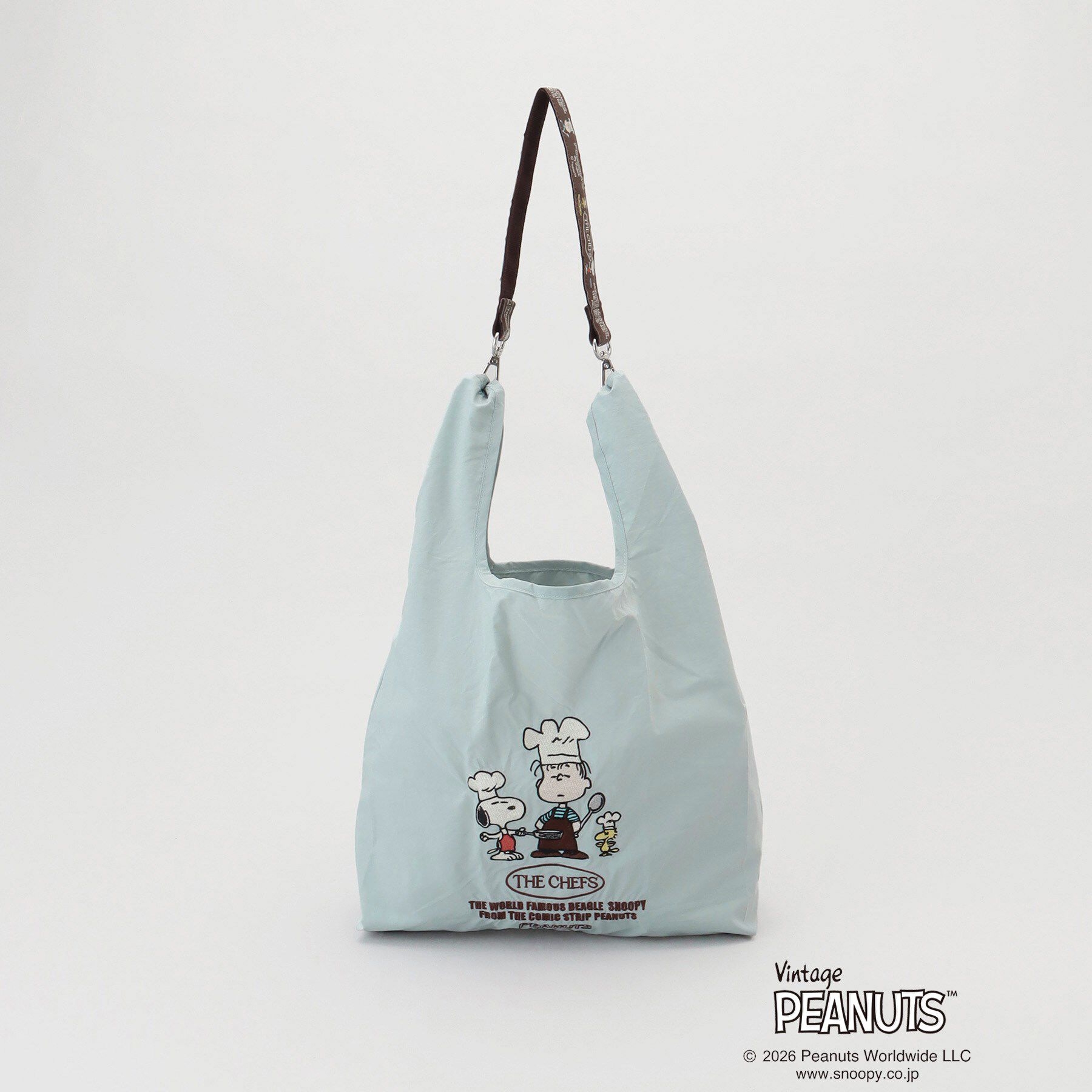 212 KITCHEN STORE「PEANUTS ストラップ付きショッパーバッグ SAX」|その他|
