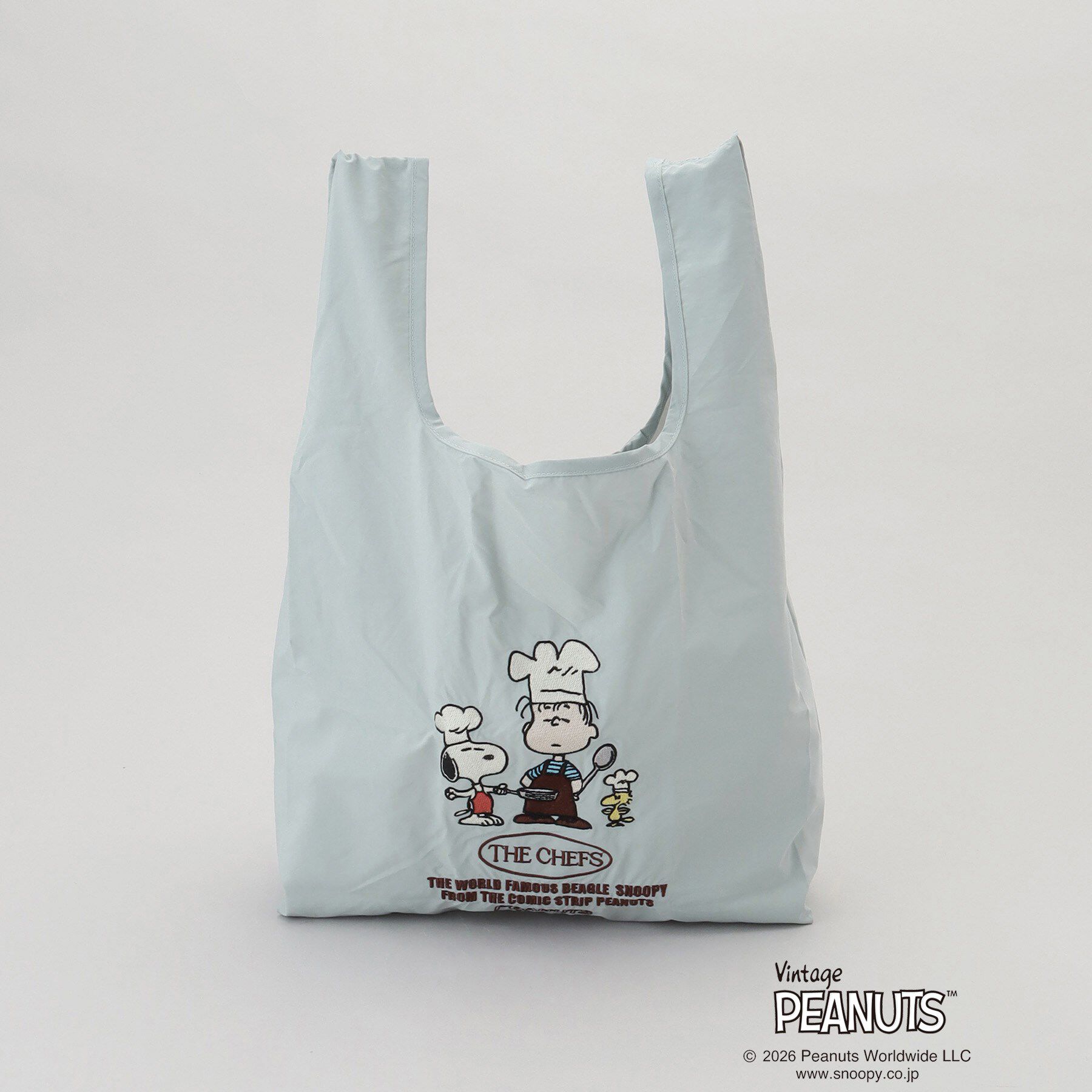 212 KITCHEN STORE「PEANUTS ストラップ付きショッパーバッグ SAX」|その他|