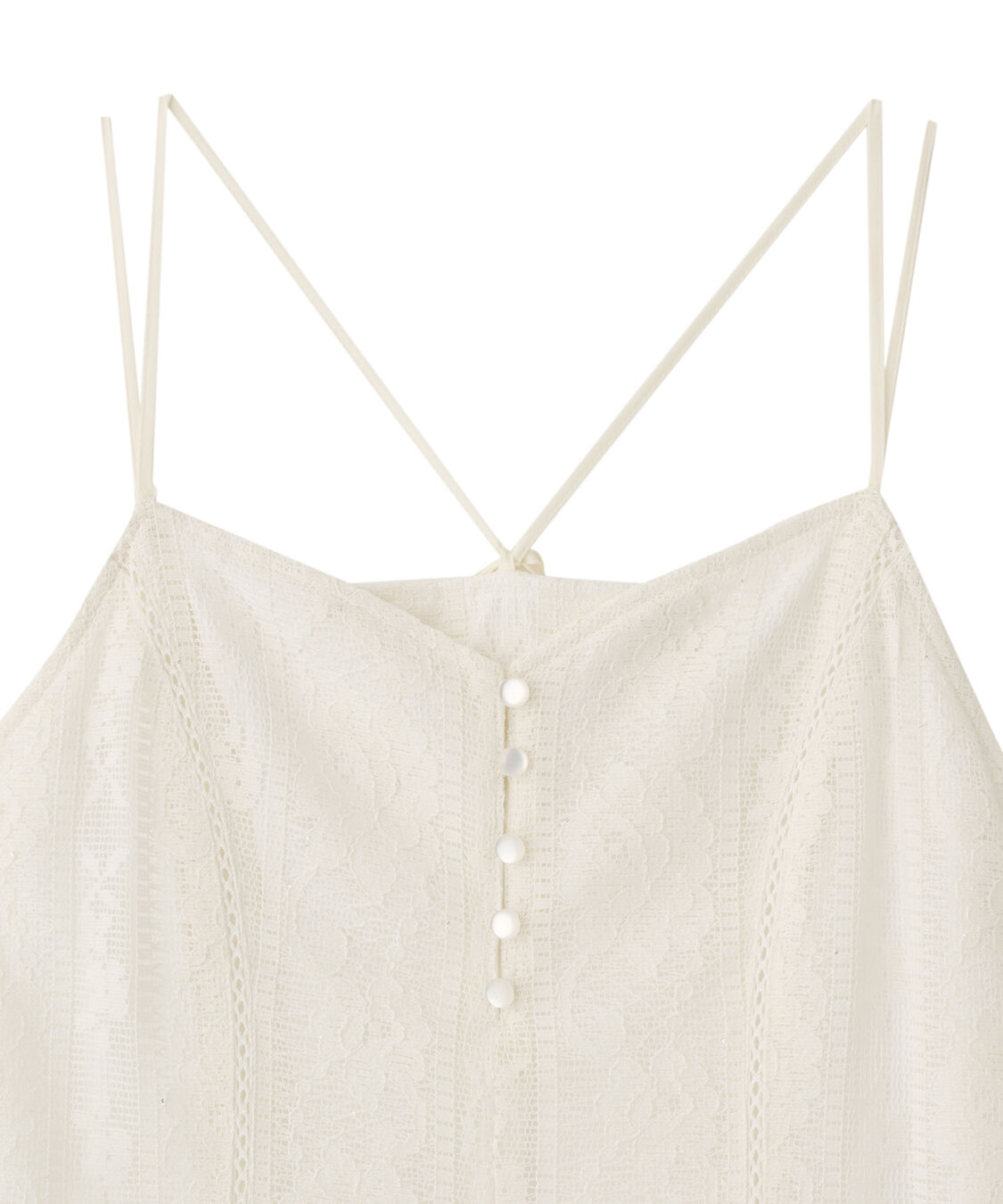 COCO DEAL「レースティアードキャミワンピース」|ワンピース|