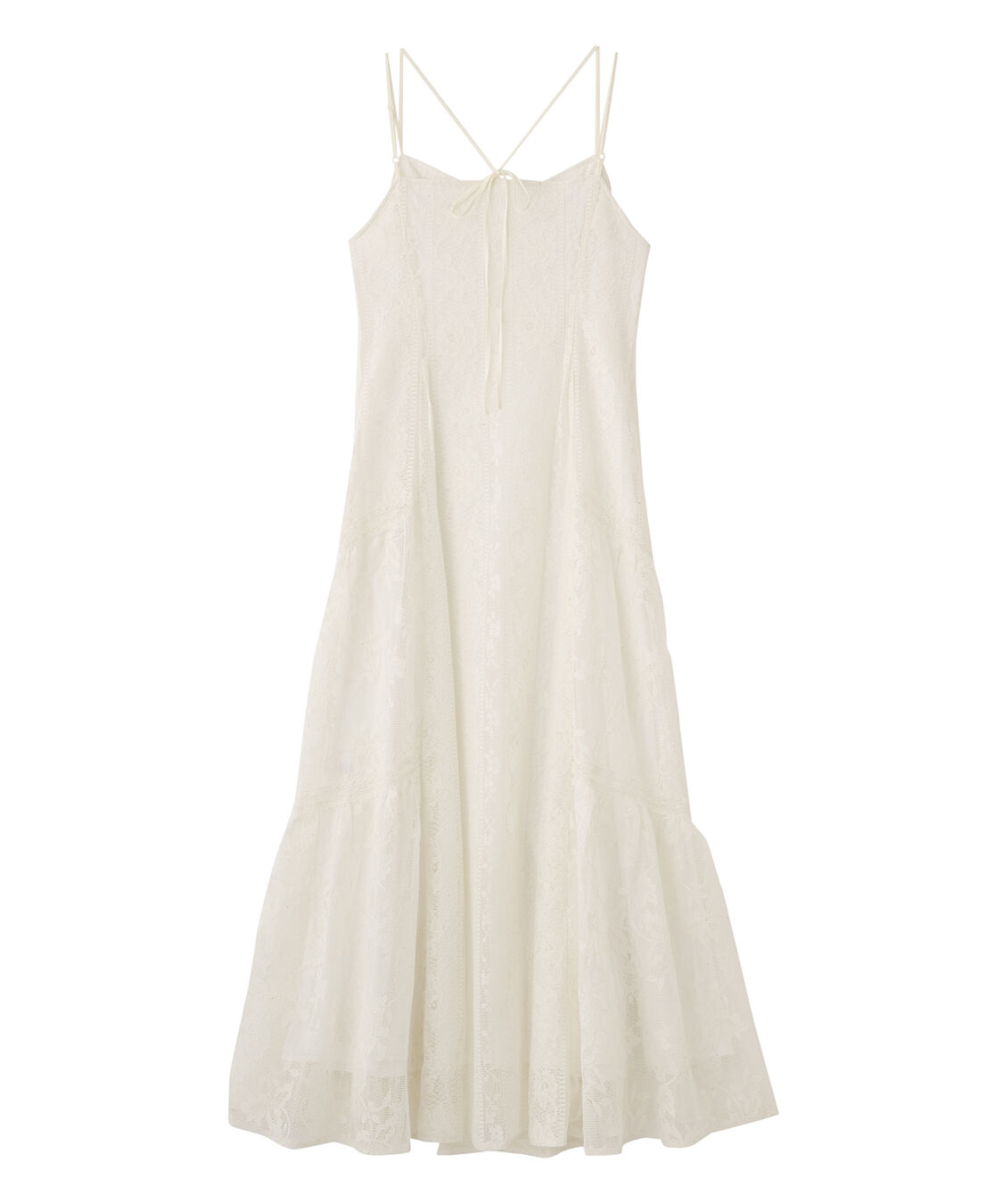 COCO DEAL「レースティアードキャミワンピース」|ワンピース|