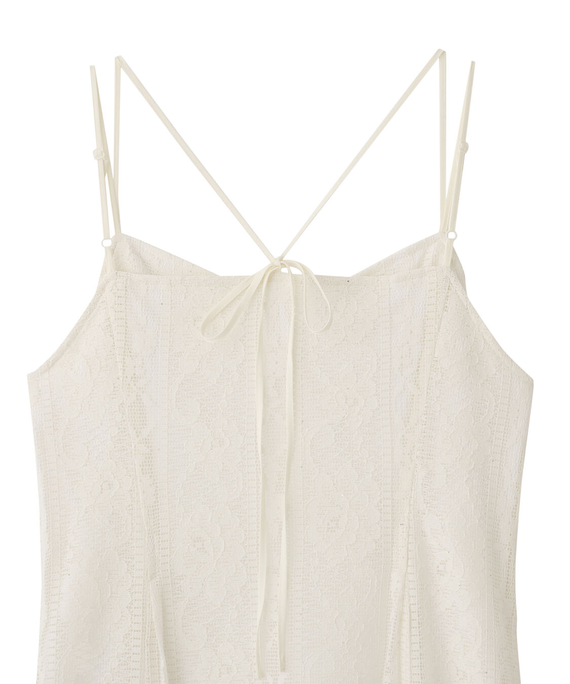 COCO DEAL「レースティアードキャミワンピース」|ワンピース|