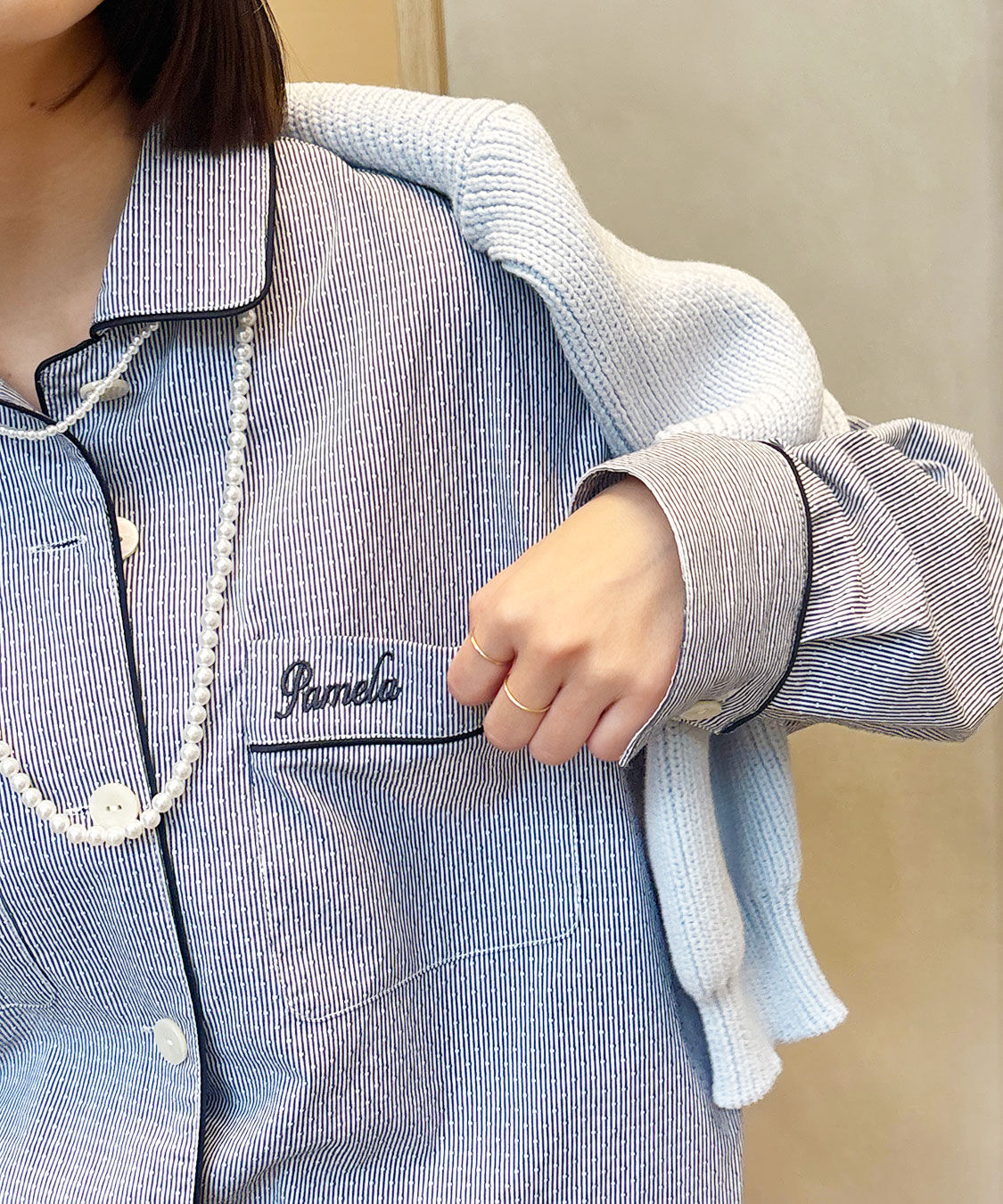 COCO DEAL「パジャマライクシャツ」|シャツ・ブラウス|