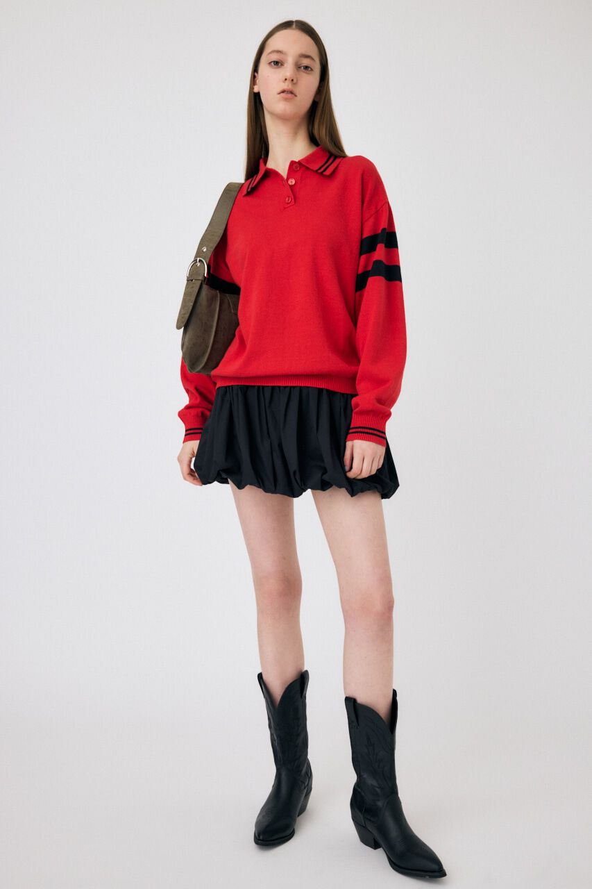 MOUSSY「RUGGER ニットポロ」|ニット・セーター|