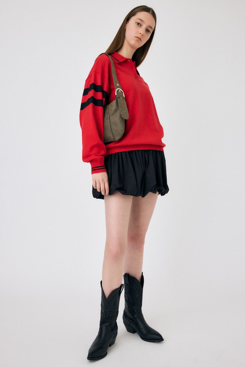 MOUSSY「RUGGER ニットポロ」|ニット・セーター|