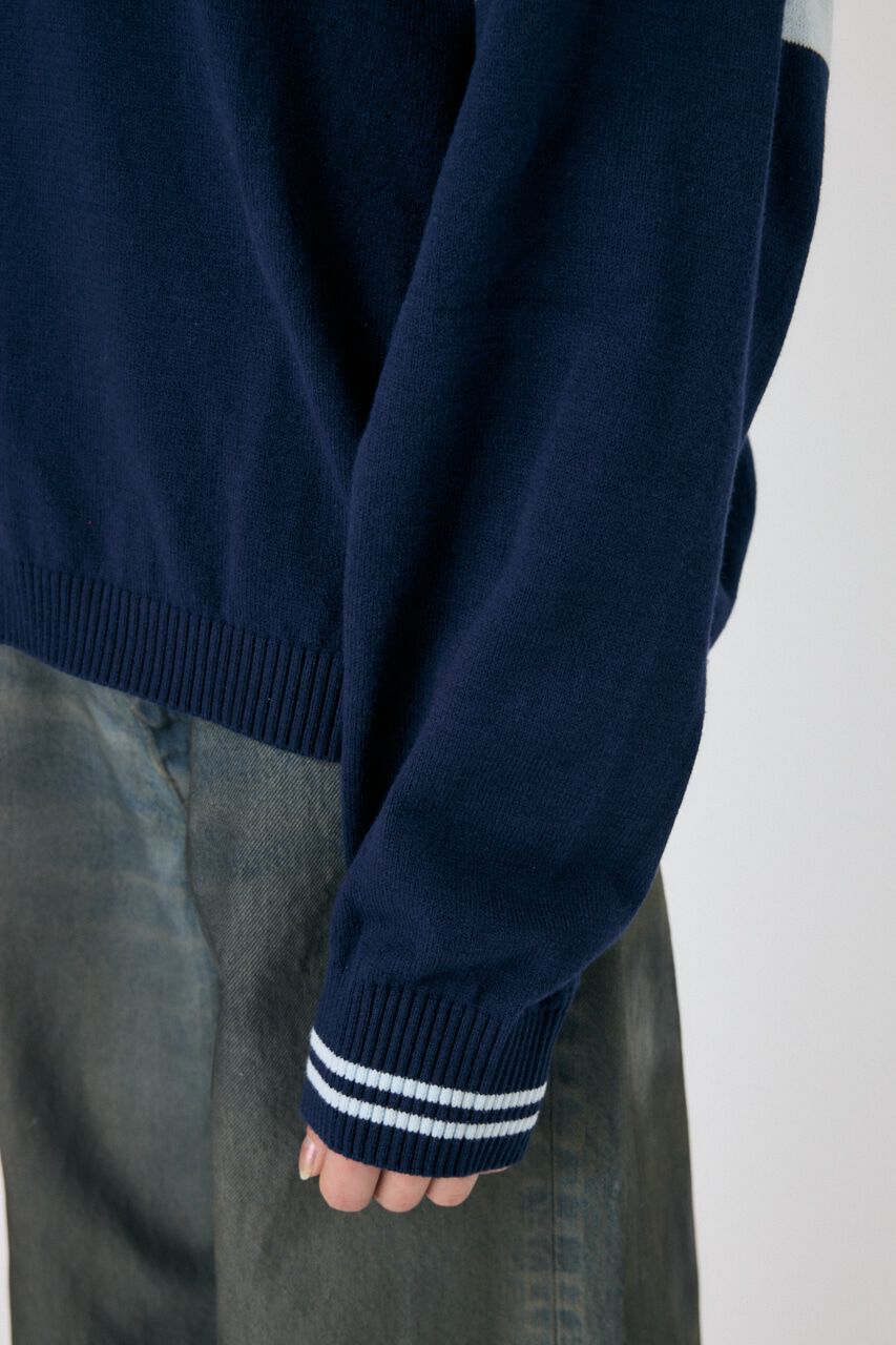 MOUSSY「RUGGER ニットポロ」|ニット・セーター|