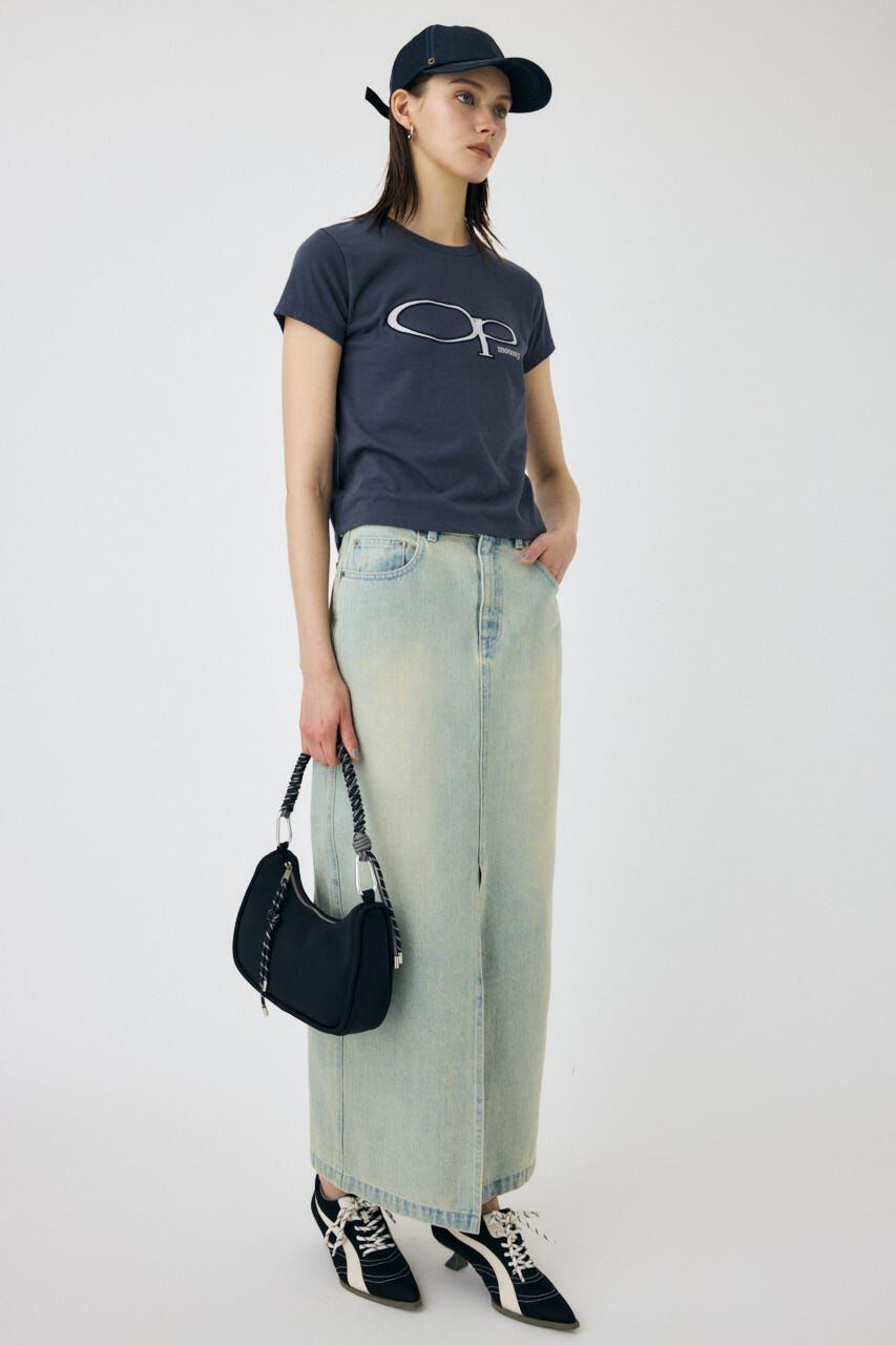 MOUSSY「OP OVAL マーク TEE」|Tシャツ・カットソー|