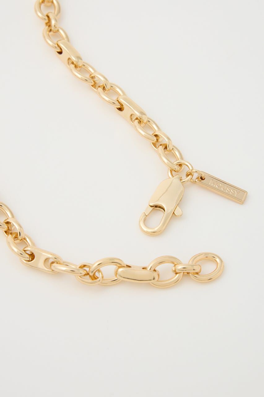 MOUSSY「SIGNET CHAIN ネックレス」|ネックレス|