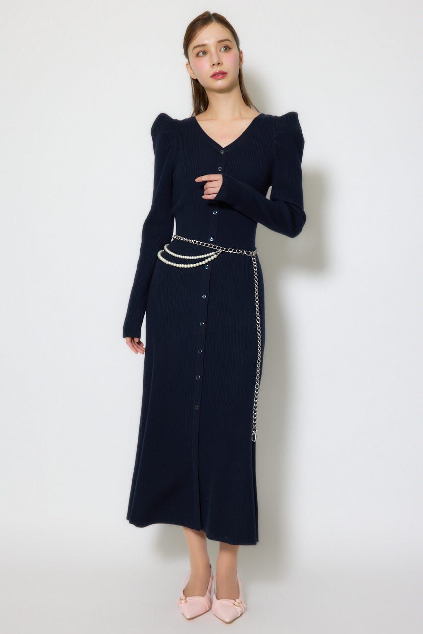 rienda「フェイクパールセットチェーンベルト」|ベルト|