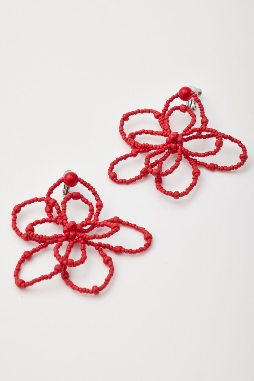 RODEO CROWNS「フラワービーズイヤリング」|ピアス|