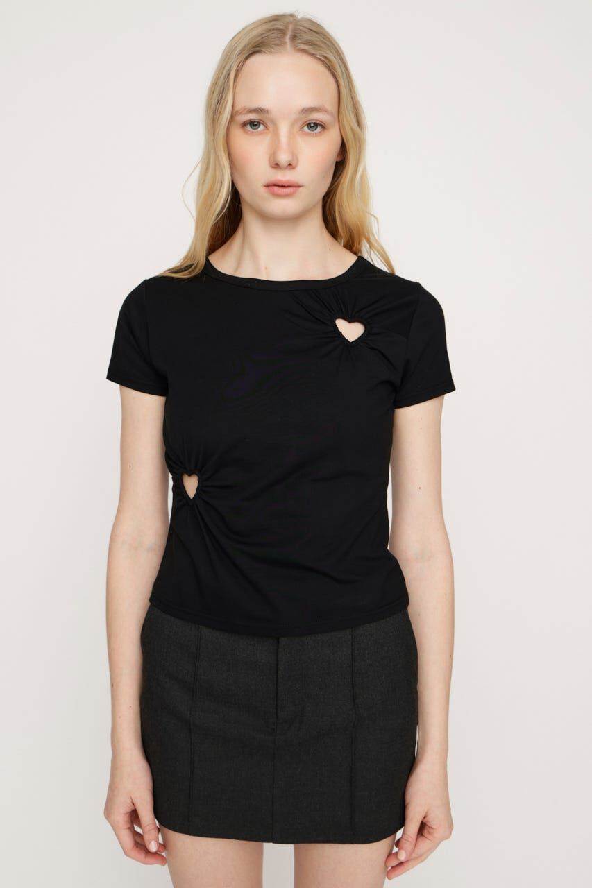 SLY「HEART HOLE 2P トップス」|Tシャツ・カットソー|