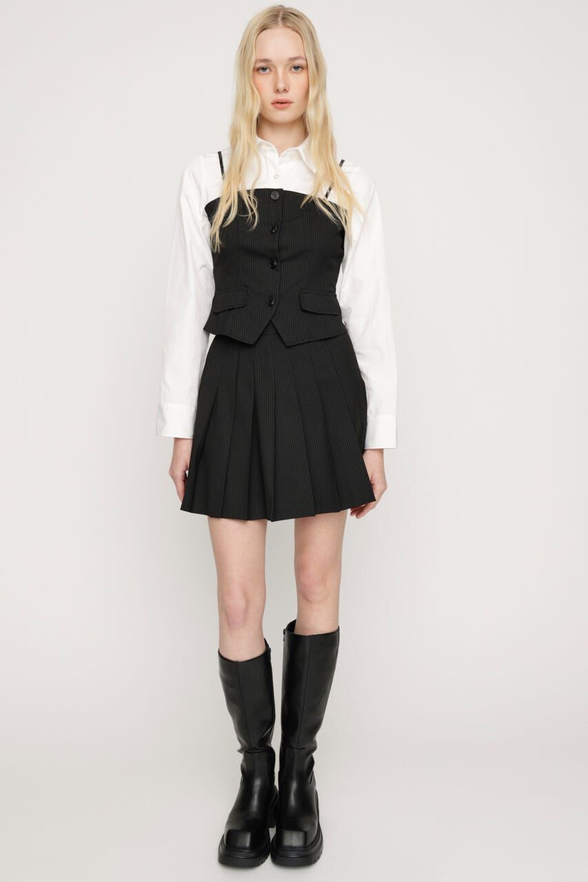 SLY「BUSTIER LAYERED LIKE SH トップス」|シャツ・ブラウス|