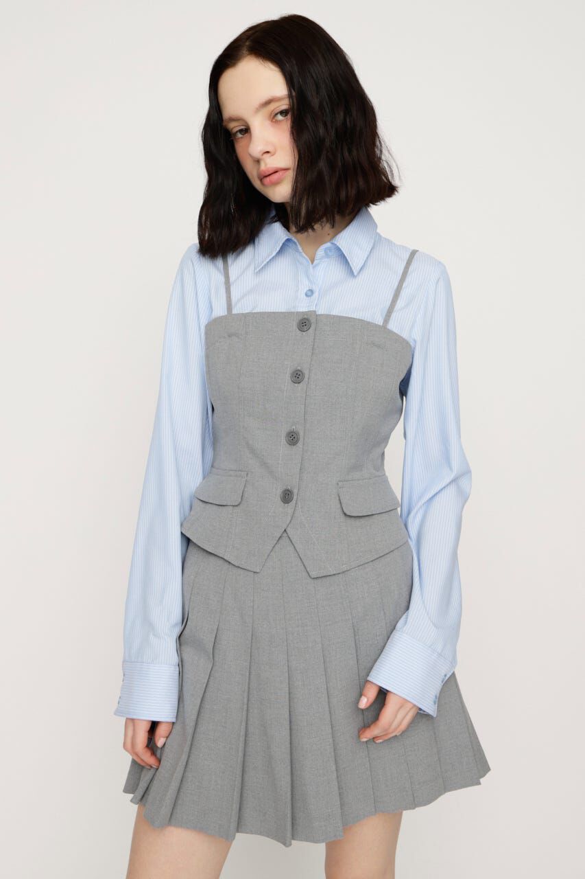 SLY「SIMPLY MINI PLEATS スコート」|スカート|