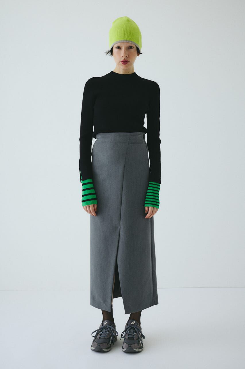 HeRIN.CYE「Long slit skirt」|スカート|