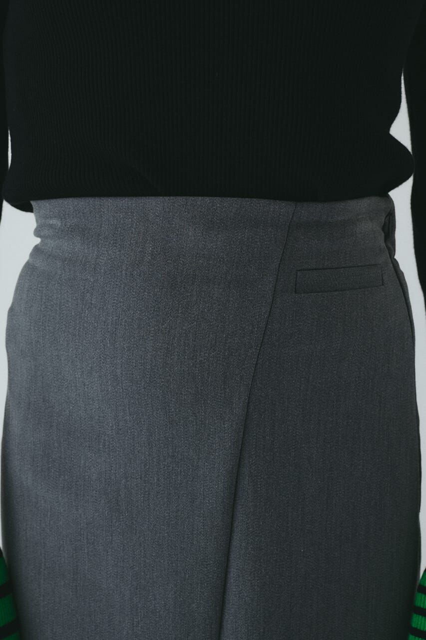 HeRIN.CYE「Long slit skirt」|スカート|