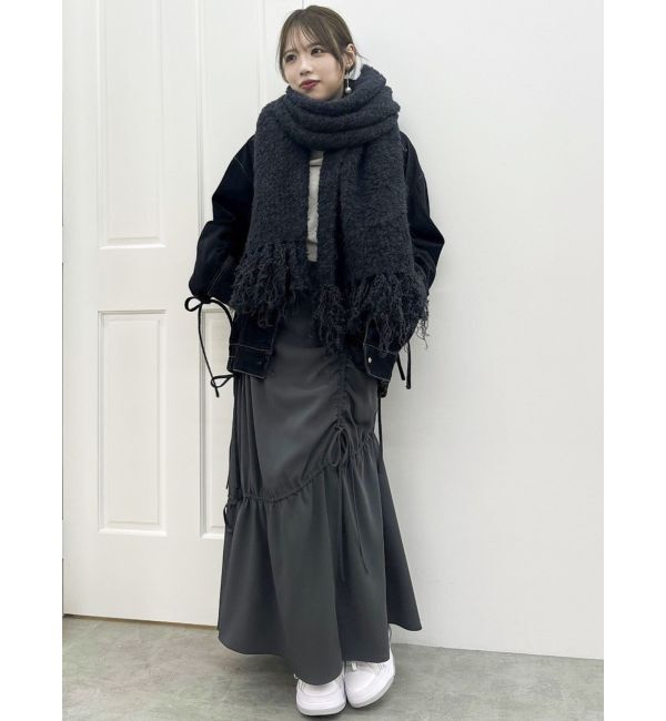 dazzlin「キャンディカラービッグマフラー」|マフラー|