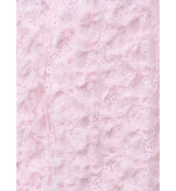 dazzlin「フェザーライクレースIラインスカート」|スカート|