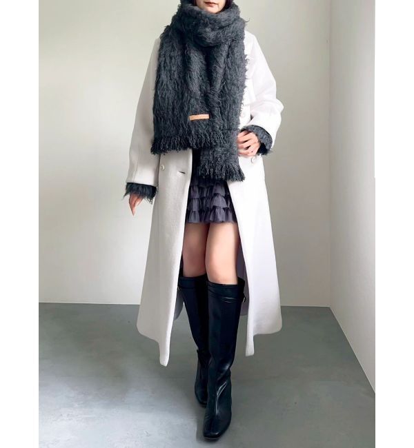 dazzlin「ボリュームフリルチュールミニスカート」|スカート|