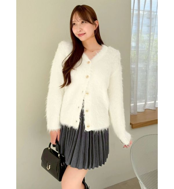 dazzlin「ニットプリーツミニスカート」|スカート|