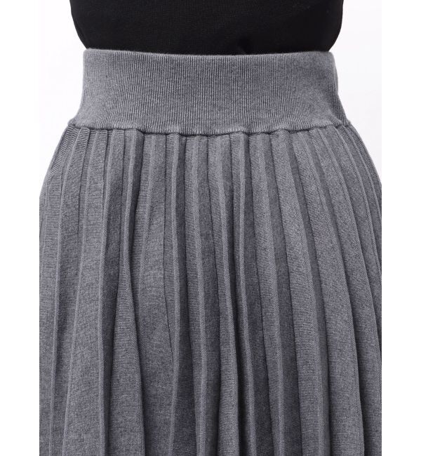 dazzlin「ニットプリーツミニスカート」|スカート|