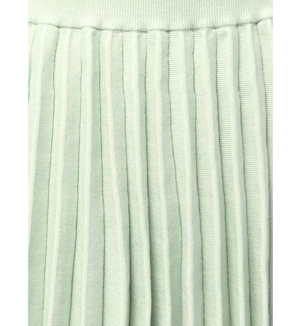 dazzlin「ニットプリーツミニスカート」|スカート|