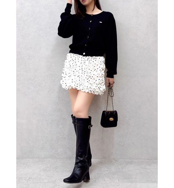 dazzlin「プレートシンプルカーディガン」|カーディガン|