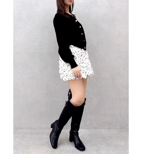 dazzlin「プレートシンプルカーディガン」|カーディガン|