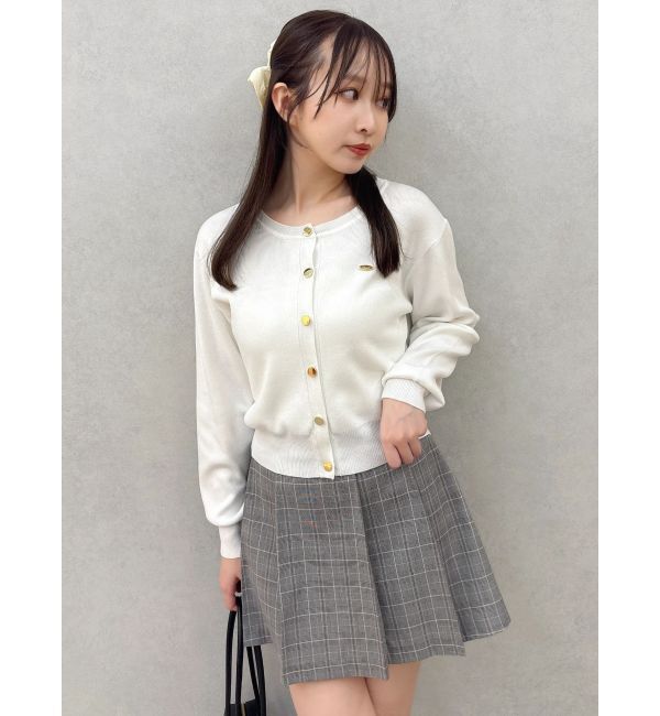 dazzlin「プレートシンプルカーディガン」|カーディガン|