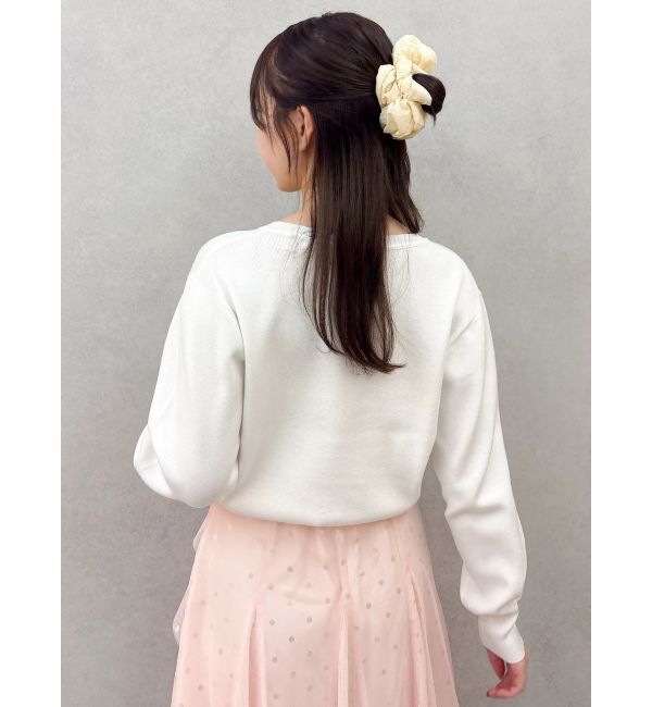 dazzlin「プレートシンプルカーディガン」|カーディガン|