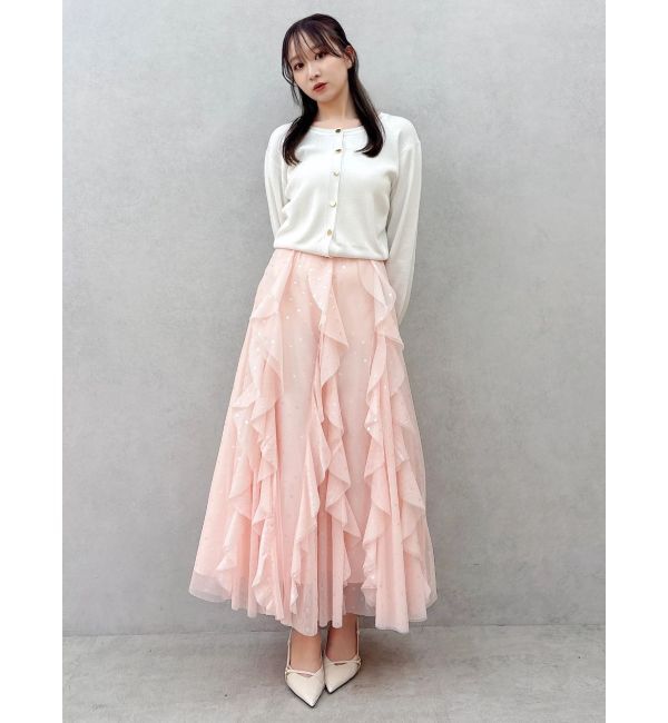 dazzlin「プレートシンプルカーディガン」|カーディガン|