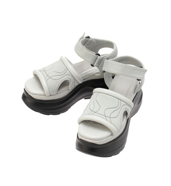 EMODA「アートラインバルキーサンダル」|サンダル|