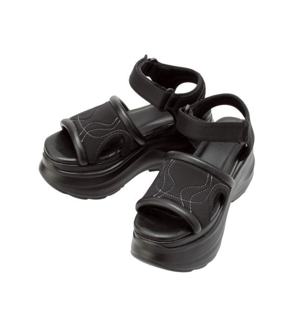 EMODA「アートラインバルキーサンダル」|サンダル|