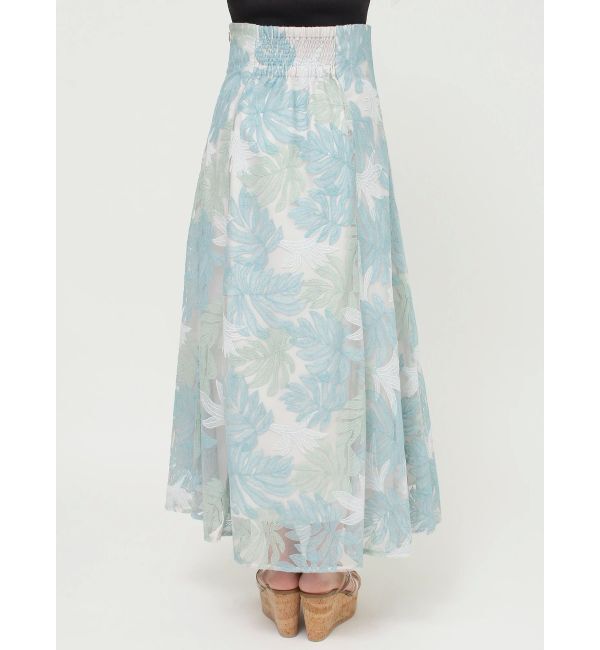 MERCURYDUO「モンステラチュール刺繍スカート」|スカート|