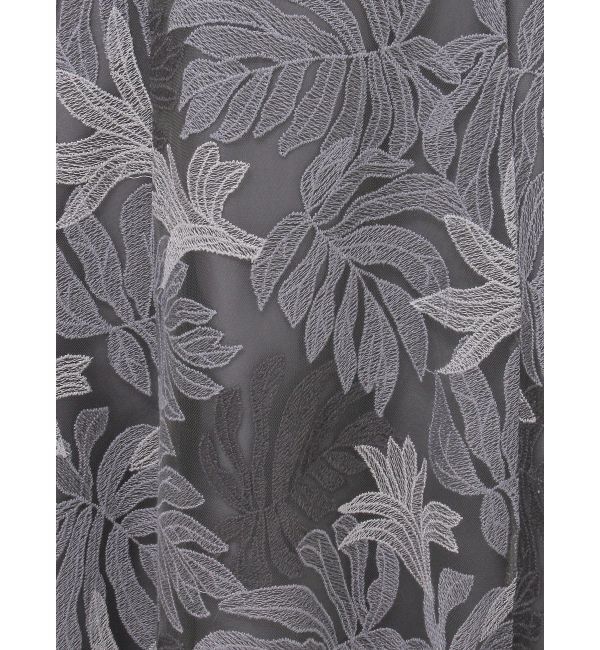 MERCURYDUO「モンステラチュール刺繍スカート」|スカート|