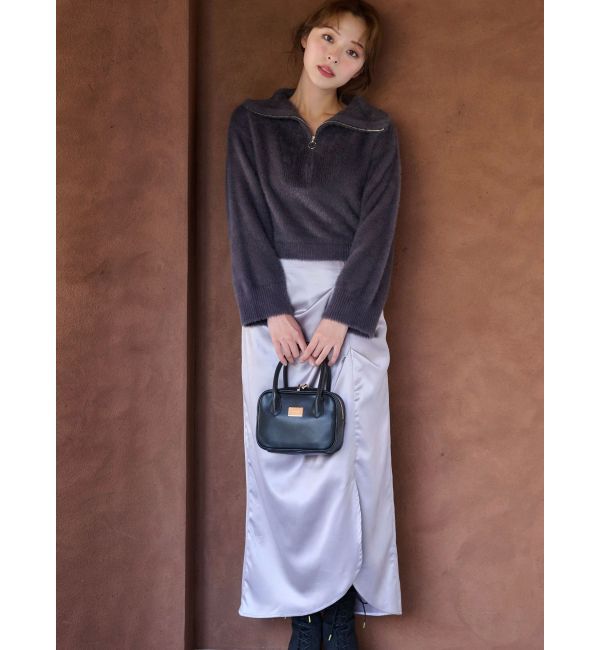 MERCURYDUO「【WEB限定カラーあり】アシメタックナロースカート」|スカート|