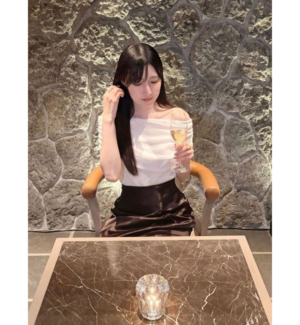 MERCURYDUO「【WEB限定カラーあり】アシメタックナロースカート」|スカート|