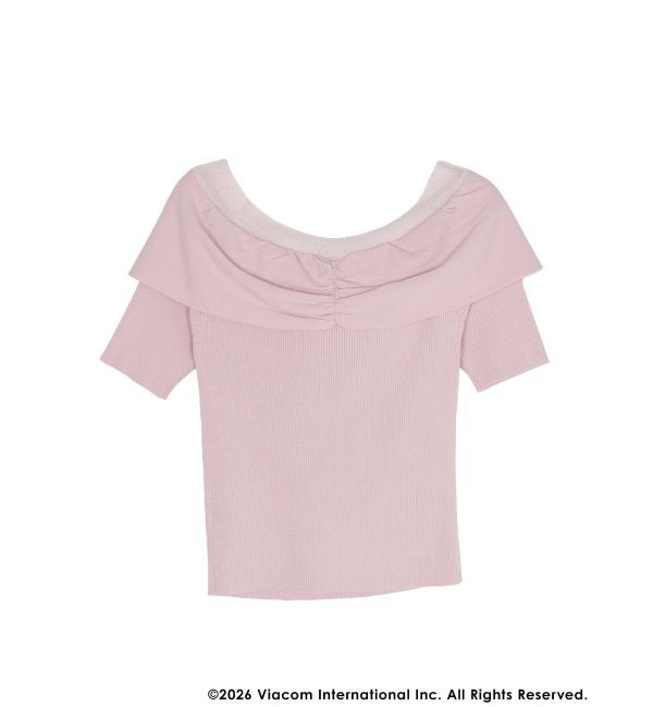 MERCURYDUO「【EMILY IN PARISコラボ】レイヤードライクツイストニット」|ニット・セーター|