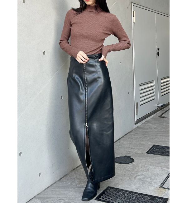 MURUA「ルーズネックミニマルタートル」|ニット・セーター|