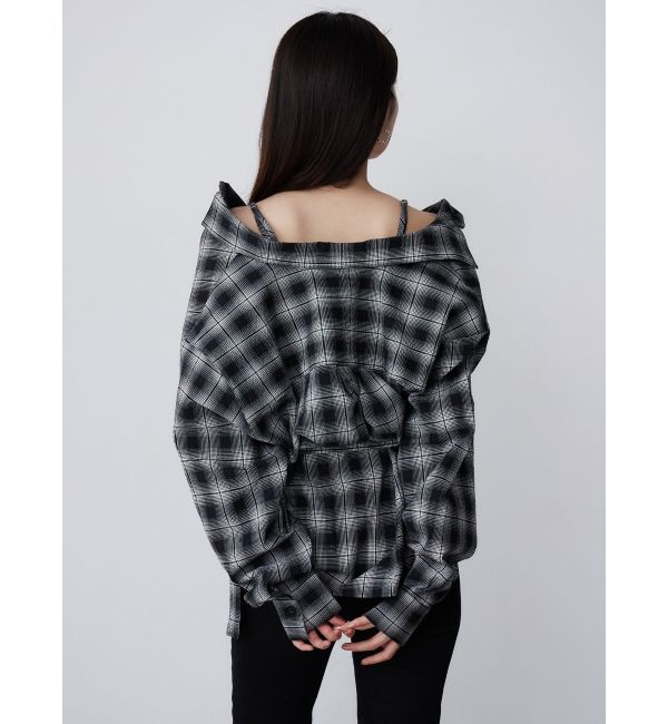 MURUA「オフショルマルチウェイシャツ」|シャツ・ブラウス|