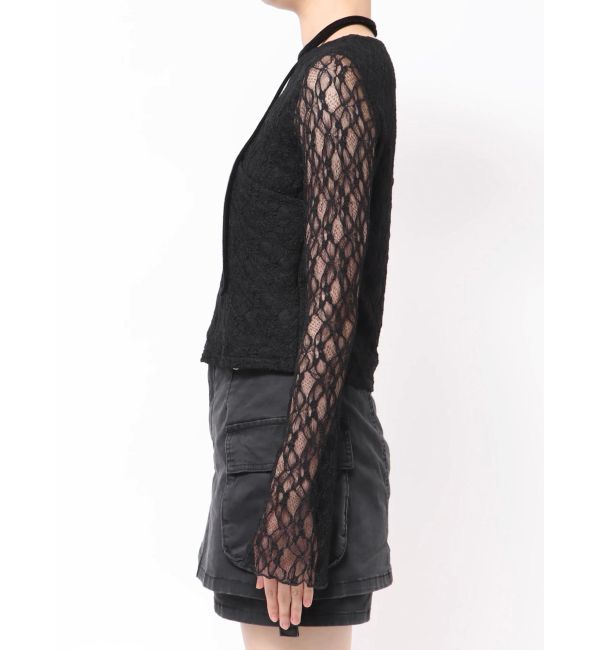 MURUA「カシュクールレーストップス」|Tシャツ・カットソー|