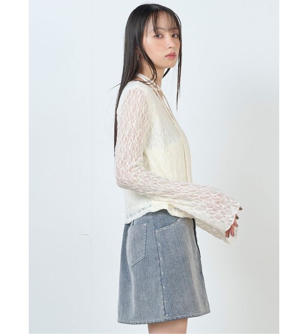 MURUA「カシュクールレーストップス」|Tシャツ・カットソー|