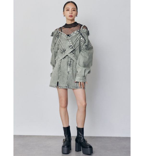 MURUA「2wayデニムジャケット【セット販売対象】」|デニムジャケット|