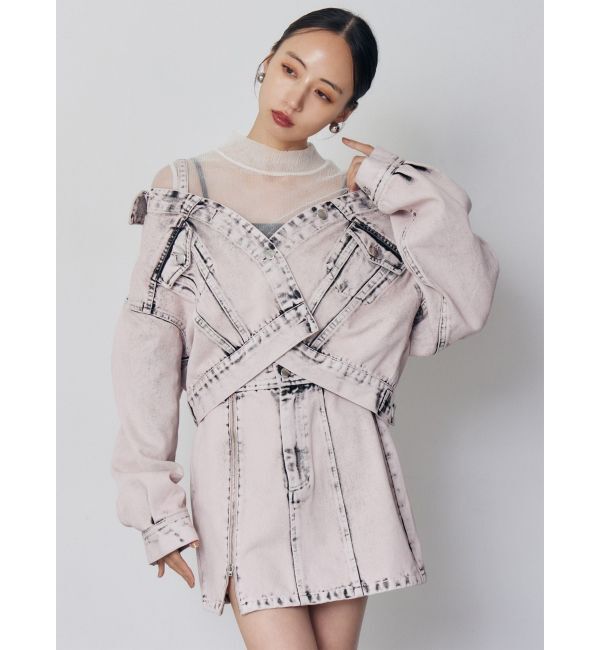 MURUA「2wayデニムジャケット【セット販売対象】」|デニムジャケット|