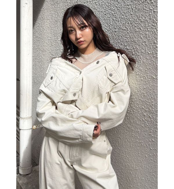 MURUA「2wayデニムジャケット【セット販売対象】」|デニムジャケット|