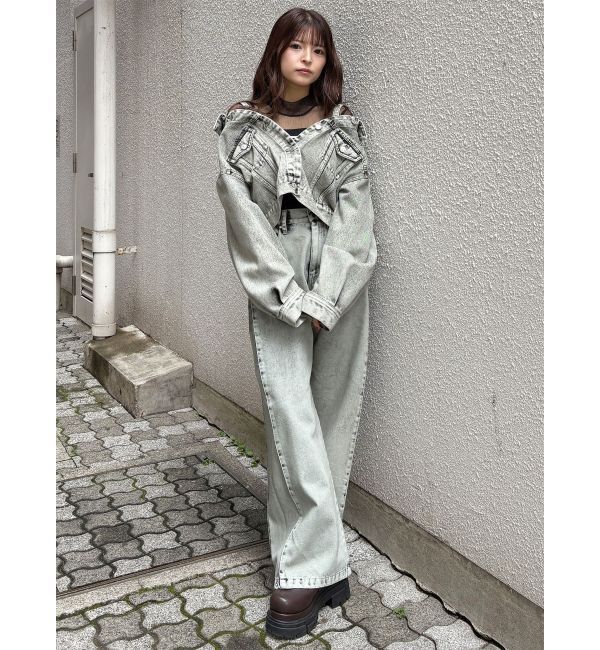 MURUA「2wayデニムジャケット【セット販売対象】」|デニムジャケット|