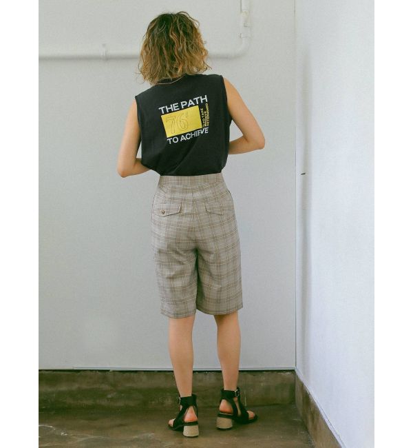 Ungrid「チェックハーフパンツ」|その他|