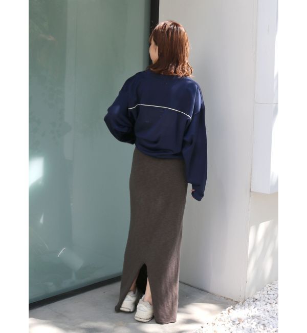 Ungrid「メッシュコンビナンバリングロングスリーブTee」|Tシャツ・カットソー|