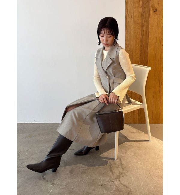 LAGUNAMOON「メタルボタンテーラードジャンパースカート」|ワンピース|