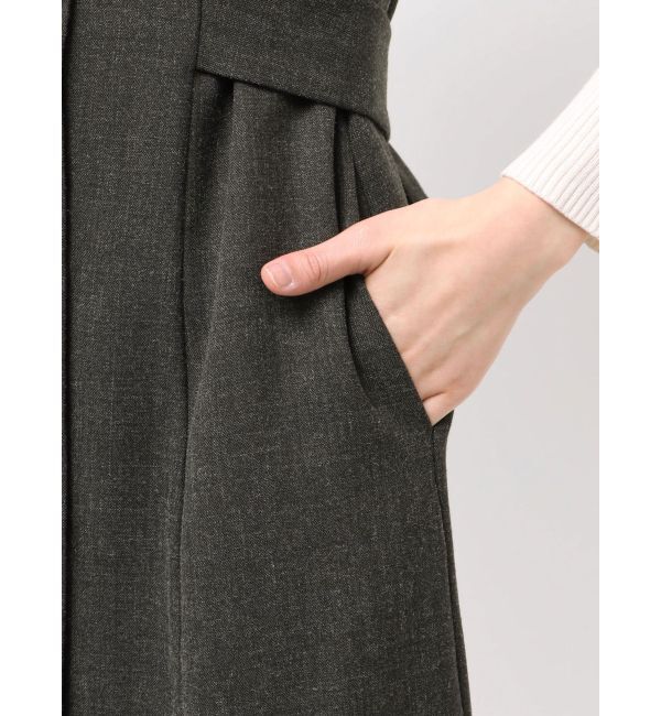 LAGUNAMOON「メタルボタンテーラードジャンパースカート」|ワンピース|