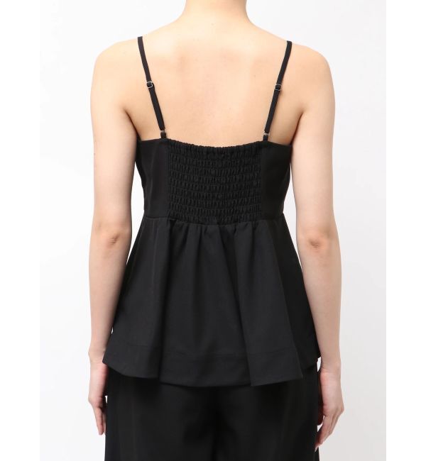 LAGUNAMOON「レースネックペプラムキャミソール」|キャミソール|