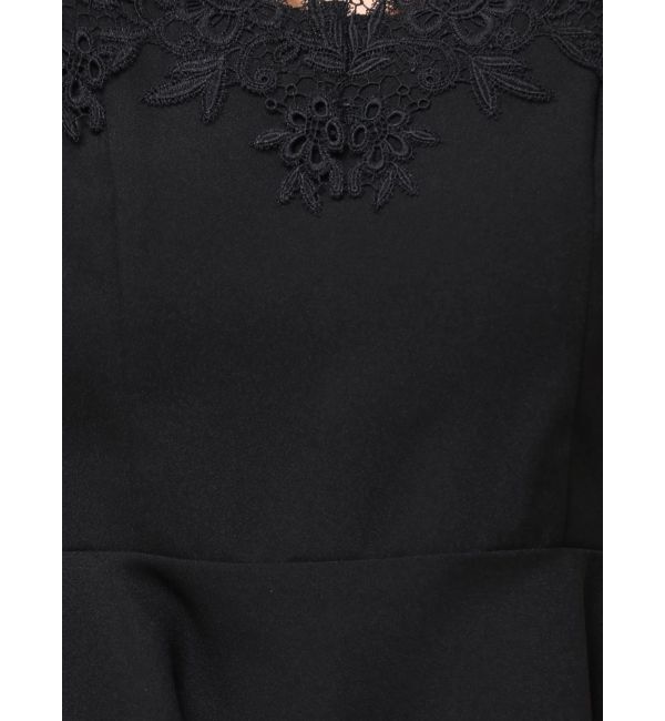 LAGUNAMOON「レースネックペプラムキャミソール」|キャミソール|